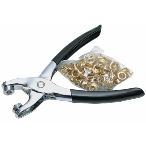 Eyelet Pliers with 100 Eyelets Eyelet Pliers with 100 Eyelets