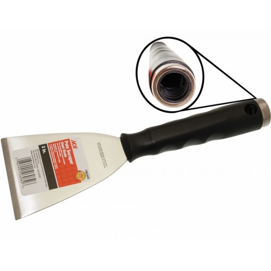 3" Pole / hand scraper