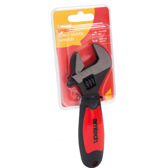 Dual Function Stubby Wrench - Blister Packed