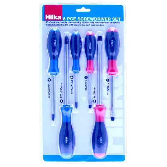 6pc Screwdriver Set