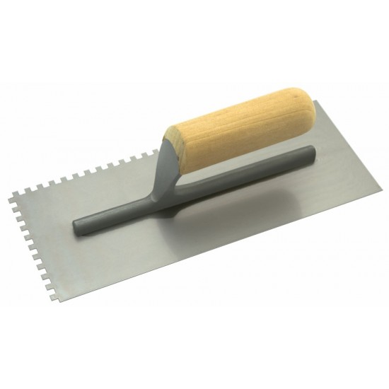 Serrated Trowel 11" Complete with Hanging Sleeve
