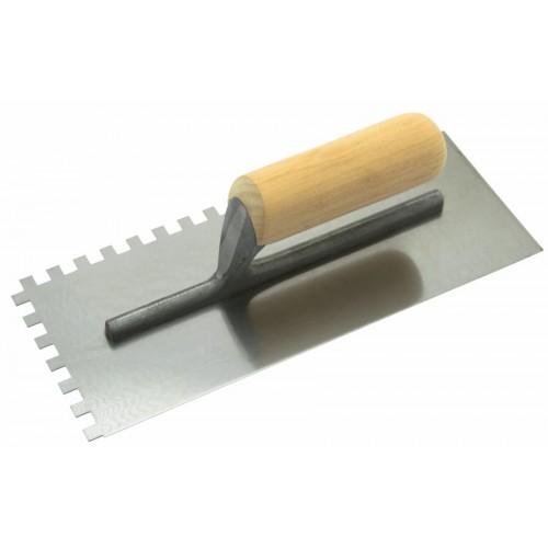 Serrated Trowel 11" Complete with Hanging Sleeve Serrated Trowel 11" Complete with Hanging Sleeve