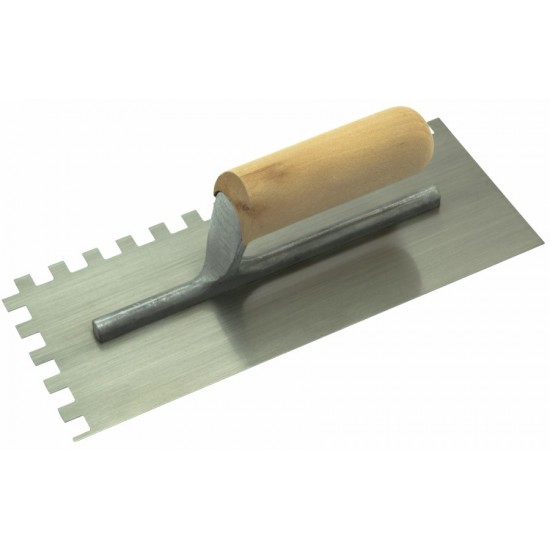 Serrated Trowel 11" Complete with Hanging Sleeve