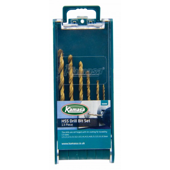 Pro User 13 piece HSS drill set
