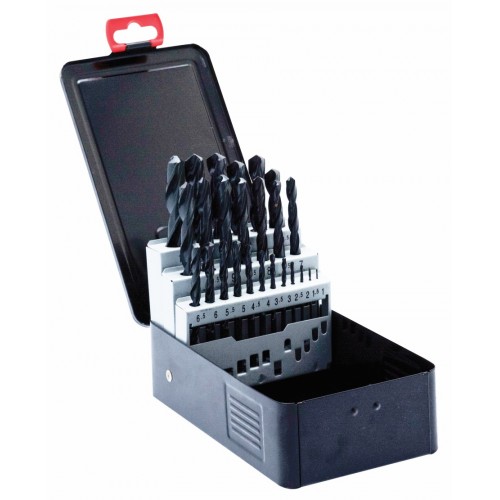 Heller 25 piece HSS twist drill set