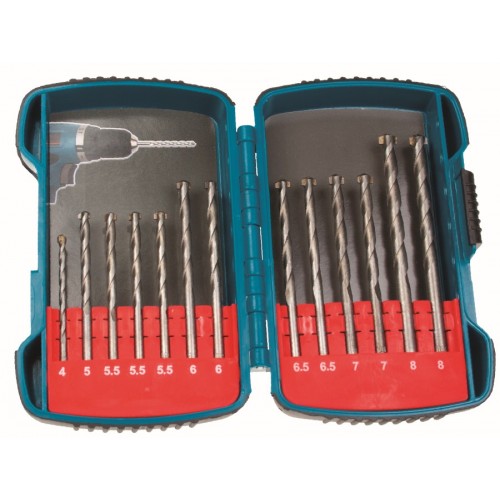 Makita 13 piece Masonary drill bit set