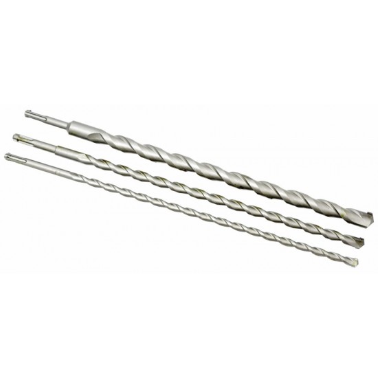 3pc SDS Plus drill bit set - 450mm