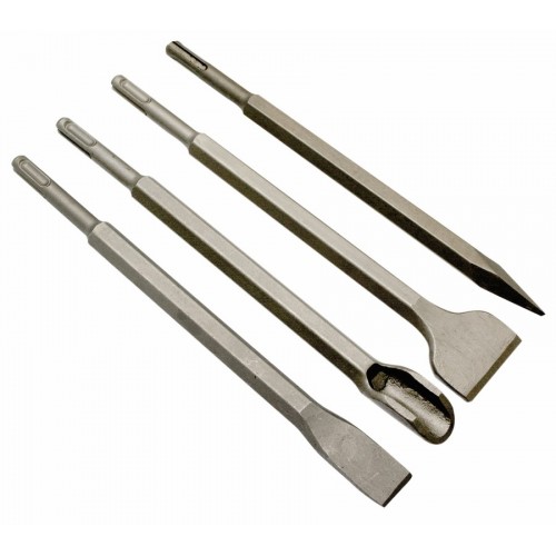 4 piece SDS+ chisel set