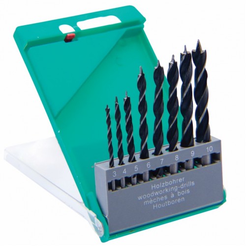 8 piece Wood drill bit set