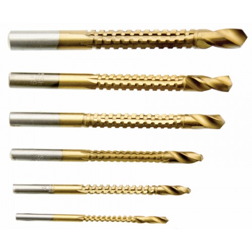 Drill & saw bit set - 6 piece
