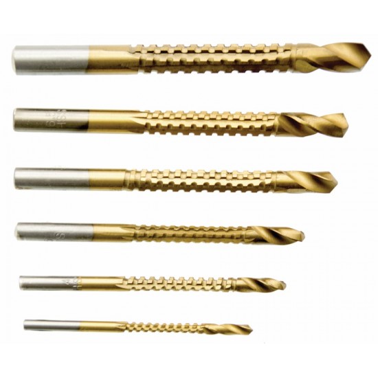 Drill & saw bit set - 6 piece