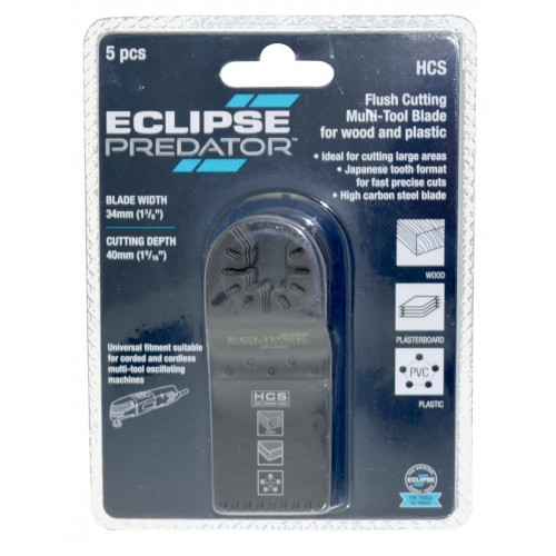 Multi Tool Blade Set - 5pk - 34mm Japanese Tooth