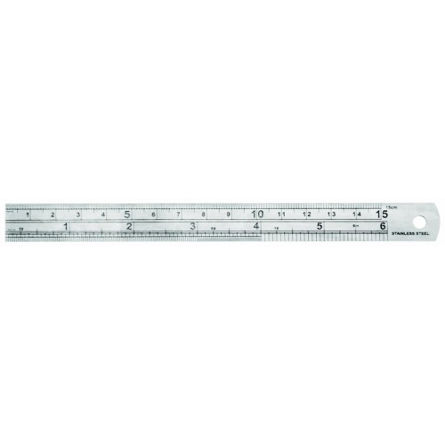 6" Stainless Steel Rule