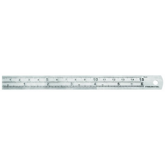 6" Stainless Steel Rule