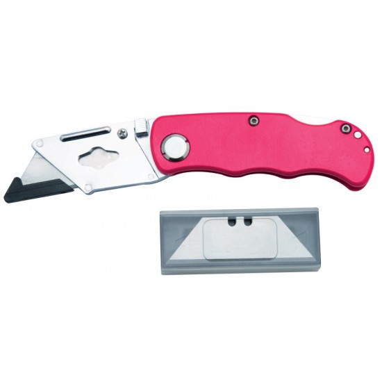 Folding lock-back utility knife