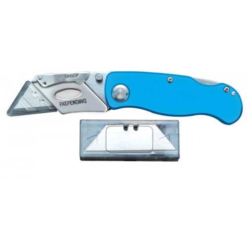 Folding lock-back utility knife
