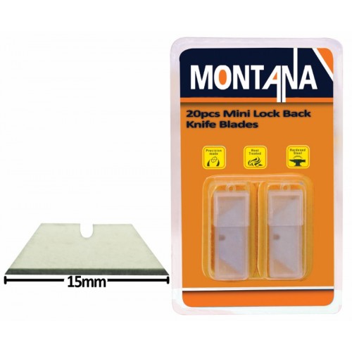 Mini utility blades - packet of 20