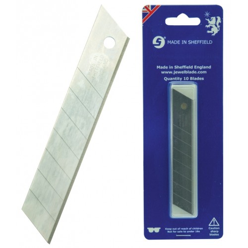 18mm Snap-off blades - blister pack of 10