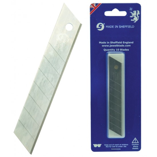 18mm Snap-off blades - blister pack of 10