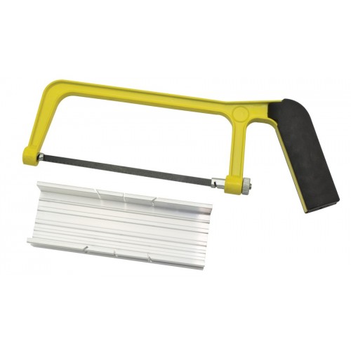 Aluminium junior hacksaw & mitre box