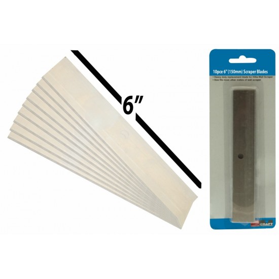 6" Scraper blades