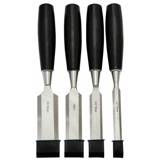 4 piece Wood chisel set