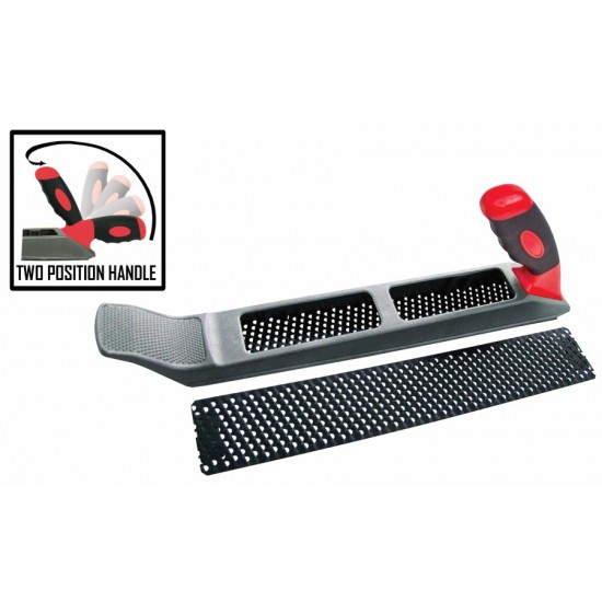 Large surface forming rasp plane