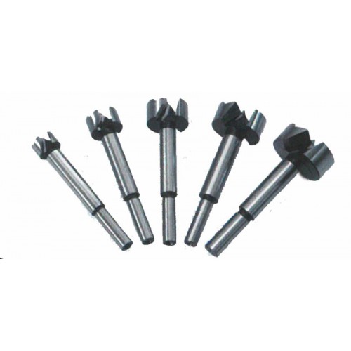5 piece Forstner bit set 8mm shank