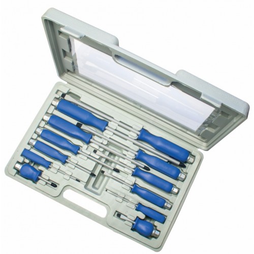 12pc Hex shank screwdriver set