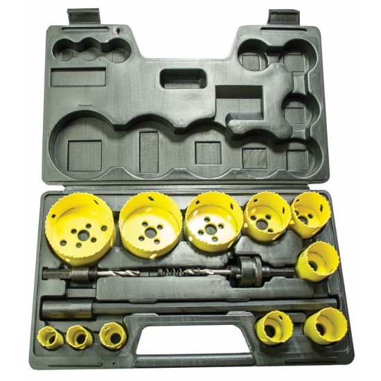 15 piece bi-metal Holesaw set