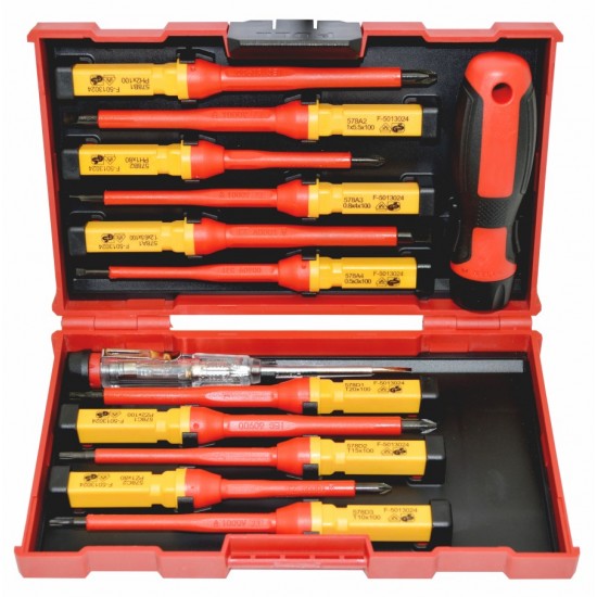 VDE Screwdriver Set - 1000V - 13pc