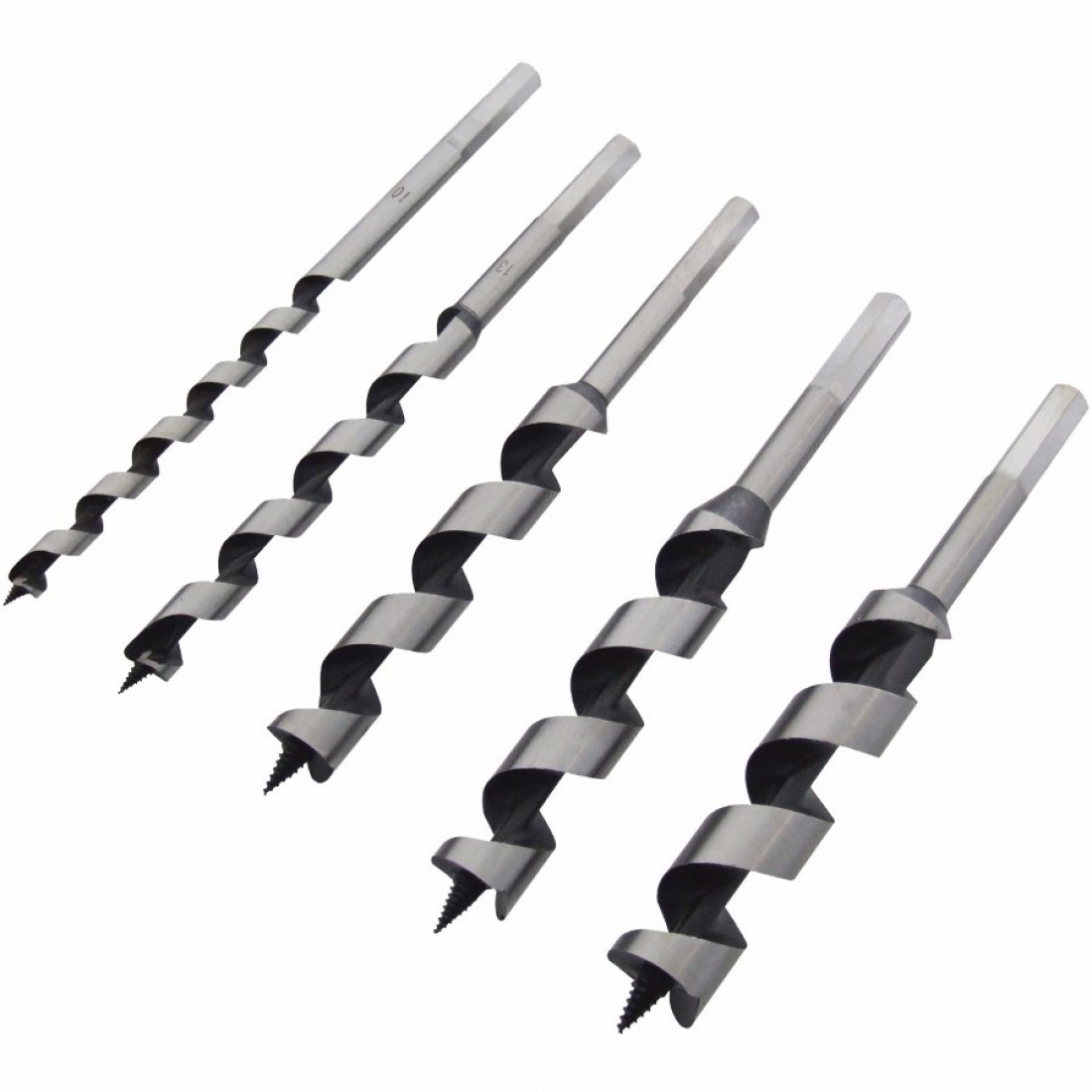 5 piece large Auger bit set - Power Tool Accessories - Brianson ...